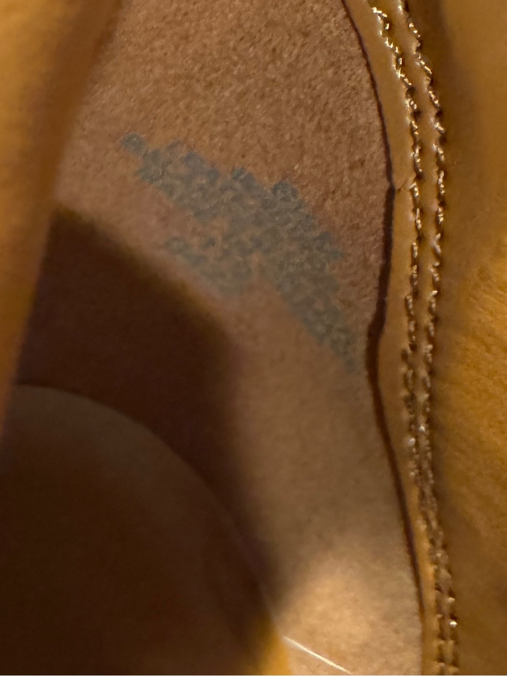 Nine West Tan Leather Ankle Booties with Block Heel - Picture 5 of 5